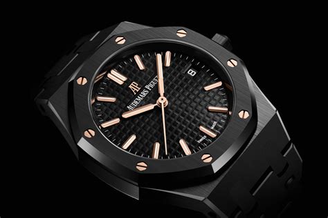 black ceramic royal oak|audemars piguet black ceramic price.